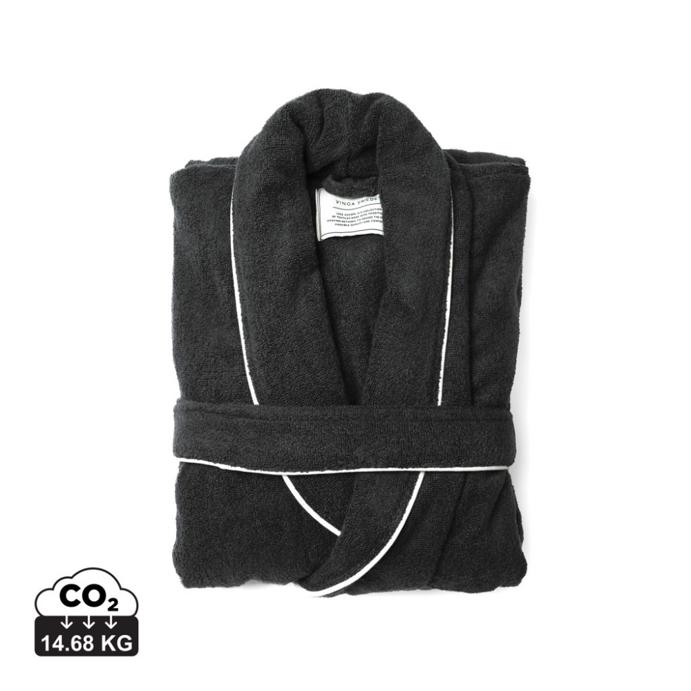 Logotrade promotional giveaway picture of: VINGA Harper bathrobe S/M